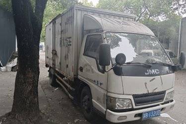 二手江铃 顺达 高配版 109马力 4.22米单排厢式轻卡(国四) 单桥 江铃二手载货车 蓝牌