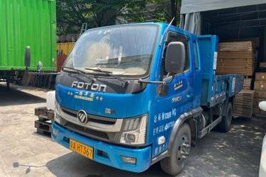 二手福田瑞沃 金刚S1 120马力 4X2 3.15米自卸车(国六) 单桥 全柴二手自卸车 蓝牌