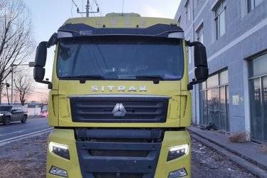 二手中国重汽 汕德卡SITRAK G7重卡 460马力 6X4牵引车(国五) 双驱 曼二手牵引车 黄牌