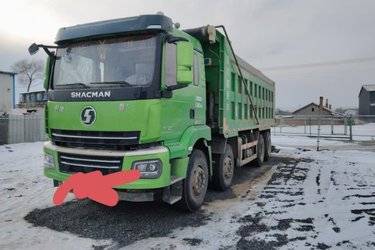 二手陕汽商用车 轩德X3 加强版 420马力 8X4 7.2米自卸车(国五) 前四后八 玉柴二手自卸车 黄牌