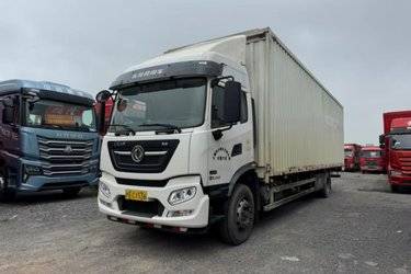 二手东风商用车 天锦KR 245马力 4X2 9.75米厢式载货车(高顶)(国六) 单桥 康明斯二手载货车 黄牌图片