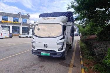 二手飞碟 MW5 2.0T 150马力 CNG 4.15米单排仓栅式轻卡(国六) 单桥 云内动力二手载货车 蓝牌图片