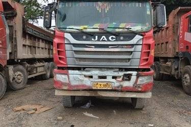 二手江淮 格尔发K3重卡 375马力 8X4 8米自卸车(国五) 前四后八 潍柴二手自卸车 黄牌图片