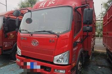 二手解放 J6F宽体 170马力 4.16米单排仓栅式轻卡(国六)(法士特8挡)(国五) 单桥 大柴二手载货车 蓝牌