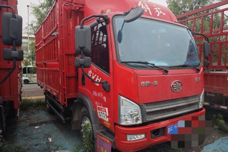 二手一汽解放轻卡 165马力 载货车