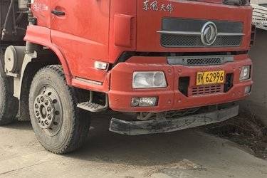 二手东风商用车 天锦中卡 220马力 6X2 5.2米自卸车(国五) 前四后四 东风股份二手自卸车 黄牌