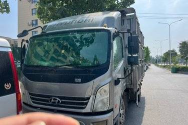 二手现代商用车 鸿图500 170马力 4X2 4.165米自卸车(国五) 单桥 云内动力二手自卸车 黄牌图片