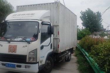 二手陕汽商用车 轩德X9 标载版 143马力 4.15米单排厢式轻卡(国五) 单桥 康明斯二手载货车 蓝牌图片