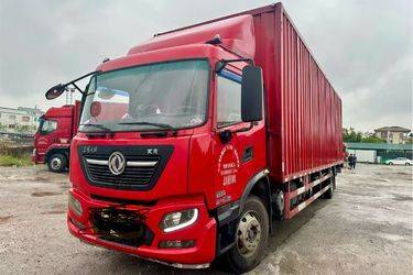 二手东风新疆 畅行X3 240马力 6X2 9.8米厢式载货车(国六) 前四后四 东风二手载货车 黄牌图片