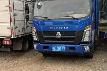 二手中国重汽HOWO 悍将 129马力 4.15米自卸车(国五) 单桥 重庆康明斯二手自卸车 蓝牌