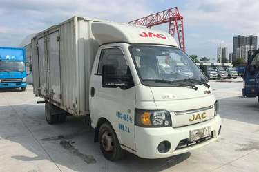 二手江淮 恺达X5 1.6L 120马力 汽油 3.8米单排厢式微卡(国六) 单桥 东安二手载货车 蓝牌图片
