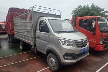 二手长安跨越王X3 舒适版 1.6L 汽油 122马力 3.3米单排仓栅式微卡(国六) 单桥 东安二手载货车 蓝牌