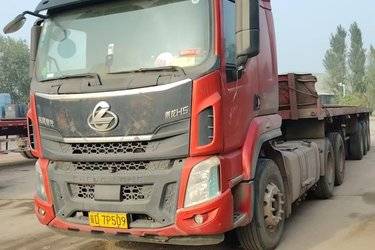 二手东风柳汽 乘龙H5重卡 430马力 6X4牵引车(国六) 双驱 潍柴二手牵引车 黄牌图片