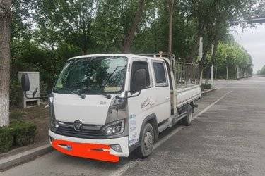 二手福田 奥铃M卡 1.5L 136马力 汽油 3.19米双排栏板小卡(国六) 单桥 长城动力二手载货车 蓝牌图片