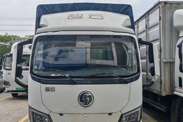 二手陕汽商用车 智云S300 天行版 4.5T 4.18米单排纯电动仓栅式轻卡  二手电动卡车电动载货车