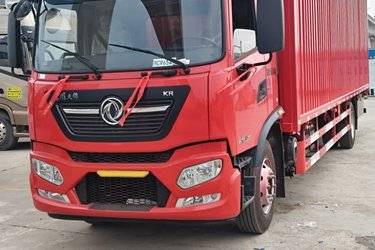二手东风商用车 天锦KR 精英版 240马力 4X2 9.8米厢式载货车(国六) 单桥 东风二手载货车 黄牌