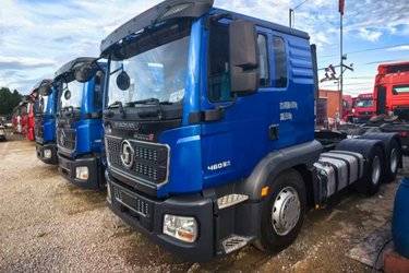 二手陕汽重卡 德龙M3000S 轻量化版 460马力 6X4 牵引车(国五) 双驱 潍柴二手牵引车 黄牌图片