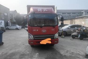 二手解放 虎VN 110马力 单排厢式宣传车(江特牌)(国五) 单桥 潍柴二手载货车图片
