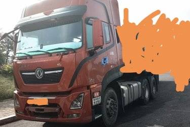 二手东风商用车 天龙KL重卡 465马力 6X4牵引车(3.64速比)(国五) 双驱 雷诺二手牵引车 黄牌
