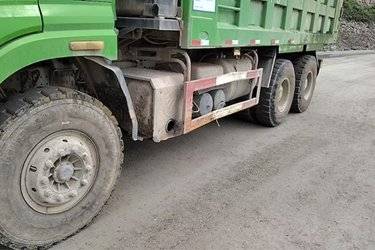 二手福田 欧曼ETX 9系重卡 375马力 6X4 6米自卸车(国五) 后八轮 潍柴二手自卸车 黄牌图片