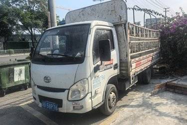 二手跃进 福星S70 1.5L 113马力 汽油 3.65米单排仓栅式小卡(国六) 单桥 重庆长安二手载货车 蓝牌图片