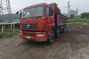 二手航天万山 WS系列 350马力 8X4 7.4米自卸车(国五) 前四后八 潍柴二手自卸车 黄牌图片