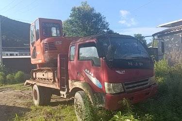 二手湖北大运 翼途 143马力 4X2 3.75米自卸车(国二) 单桥 朝柴二手自卸车 黄牌图片