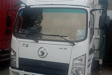 二手陕汽商用车 轩德X9 标载版 148马力 4X2 4.15米单排仓栅式轻卡(国五) 单桥 康明斯二手载货车 蓝牌图片