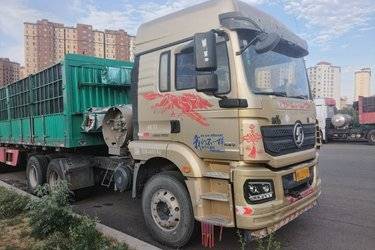 二手陕汽重卡 德龙新M3000 轻量化版 430马力 6X4牵引车(国五) 双驱 潍柴二手牵引车 黄牌图片
