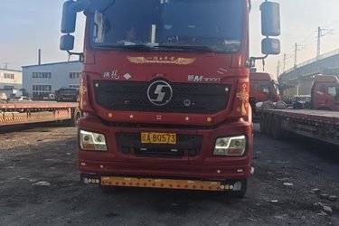二手陕汽重卡 德龙M3000L 轻量化版 430马力 6X4 LNG牵引车(国六) 双驱 潍柴二手牵引车 黄牌图片