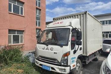 二手江淮 康铃J5 129马力 CNG 4.15米单排厢式轻卡(国六) 单桥 江淮动力二手载货车 蓝牌图片