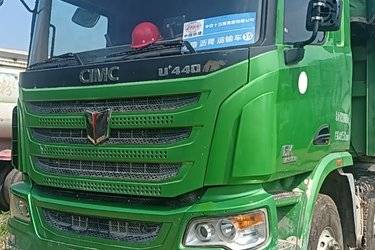 二手联合卡车 U390重卡 390马力 8X4 7.6米自卸车(国五) 前四后八 玉柴二手自卸车 黄牌图片