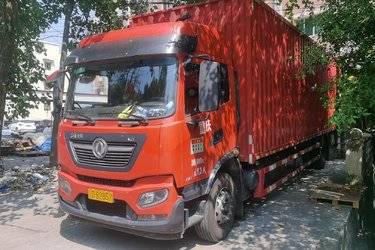 二手东风商用车 天锦KR 245马力 4X2 9.8米厢式载货车(高顶)(国五) 单桥 康明斯二手载货车 黄牌