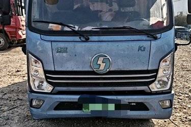 二手陕汽商用车 轩德E9 速运版 4.5T 单排混合动力轻卡17.52kWh  二手电动卡车电动载货车图片