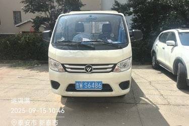 二手福田 祥菱M1 奋斗版 1.6L 122马力 汽油 3.3米单排栏板微卡(国六) 单桥 东安二手载货车 蓝牌
