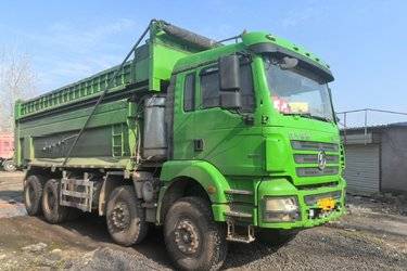 二手陕汽重卡 德龙新M3000 350马力 6X4 6.5米自卸车(12挡)(国五) 前四后八 潍柴二手自卸车 黄牌