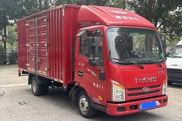 二手唐骏欧铃 K7 170马力 3.8米排半栏板轻卡(国六) 单桥 小康动力二手载货车 蓝牌图片