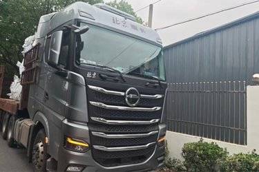 二手北京重卡 追梦 520马力 6X4 AMT自动档牵引车(国六) 双驱 安徽康明斯二手牵引车 黄牌图片