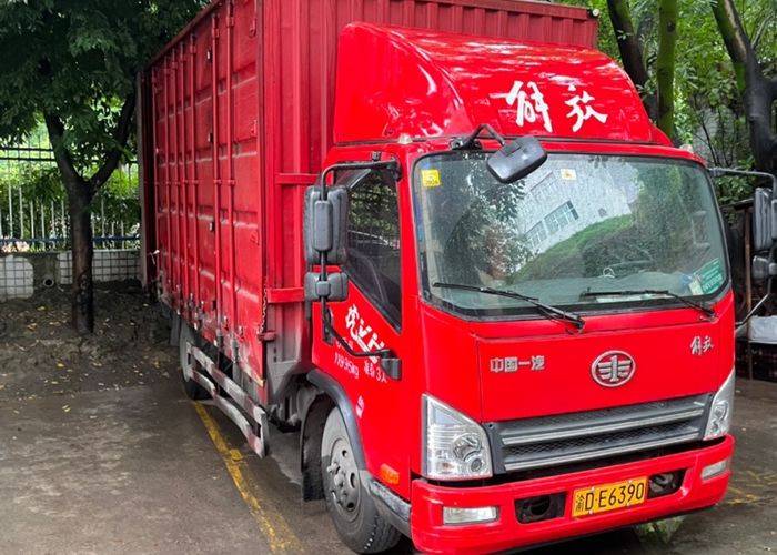 二手一汽解放轻卡 140马力 载货车