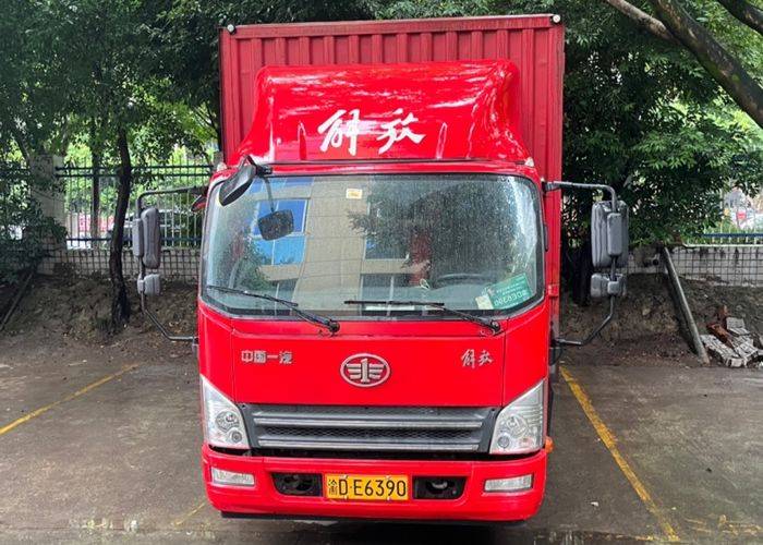 二手一汽解放轻卡 140马力 载货车