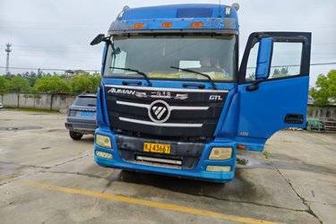 二手福田 欧曼GTL 6系重卡 510马力 6X4牵引车(国五) 双驱 潍柴二手牵引车 黄牌图片