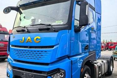 二手江淮 超越Q7重卡 490马力 4X2 AMT自动挡牵引车(国六) 单桥 福田康明斯二手牵引车 黄牌图片