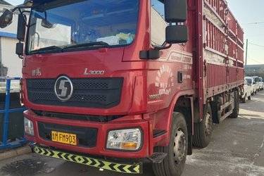 二手陕汽重卡 德龙L3000 245马力 6X2 7.9米栏板载货车(国六) 前四后四 潍柴二手载货车 黄牌图片