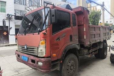 二手重汽王牌 7系 160马力 4.5米自卸车(国四) 前四后四 玉柴二手自卸车 黄牌
