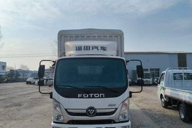 二手福田 奥铃新捷运 青春版 132马力 4.17米单排仓栅式轻卡(国六) 单桥 安徽康明斯二手载货车 蓝牌