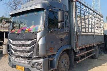 二手江淮 格尔发K5L中卡 160马力 4X2 5.8米栏板载货车(国五) 单桥 玉柴二手载货车 黄牌图片