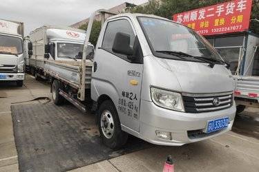 二手福田 时代K2 88马力 3.67米单排栏板轻卡(国五) 单桥 北汽福田二手载货车 蓝牌图片