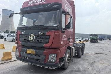 二手陕汽重卡 德龙X3000 复合版 460马力 6X4牵引车(国五) 双驱 潍柴二手牵引车 黄牌图片
