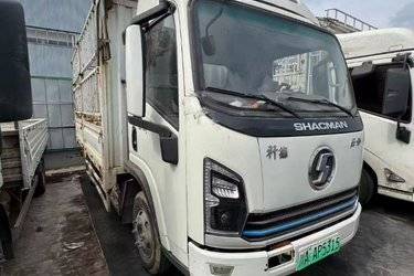 二手陕汽商用车 轩德E9 4.5T 4.1米单排纯电动厢式轻卡98.04kWh  二手电动卡车电动载货车图片