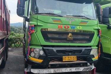 二手中国重汽 HOWO T7H重卡 480马力 6X4 6米自卸车(国五) 后八轮 曼二手自卸车 黄牌